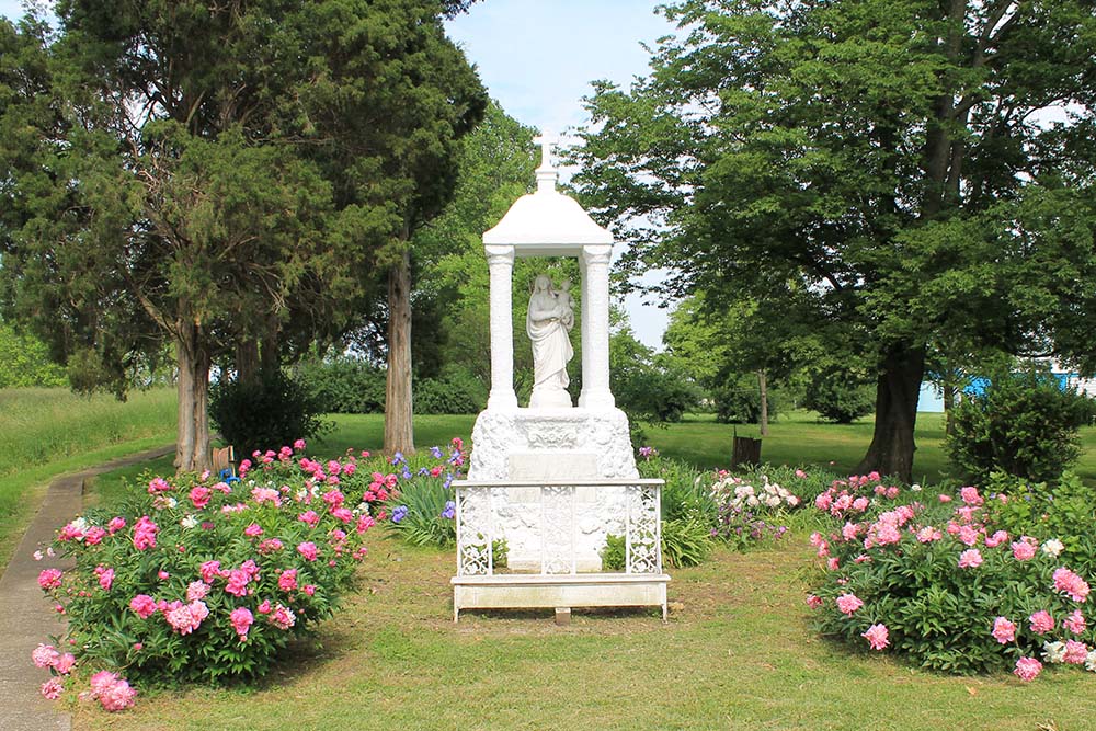 The Shrine of Our Lady of Prompt Succor on the grounds of the Ursuline motherhouse at Maple Mount, Kentucky (Courtesy of Ursuline Sisters of Mount St. Joseph)