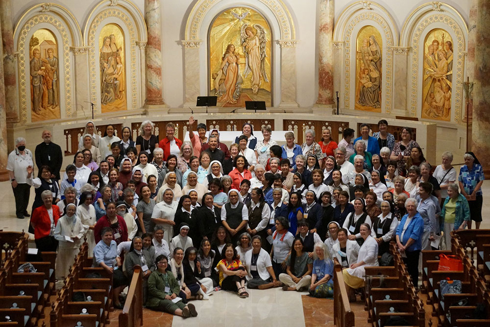 VI Encuentro of AHLMA (the Association of Latin American Missionary Sisters in the United States) was held June 30-July 3, 2022, at the University of the Incarnate Word in San Antonio. The theme was "Called to Communion: Creating Spaces for Diversity, Equity and Inclusion." Over the course of three days, the event provided an opportunity for reflection, personal enrichment and sharing of experiences. (OSV News/Courtesy of San Antonio Archdiocese/Veronica Markland)