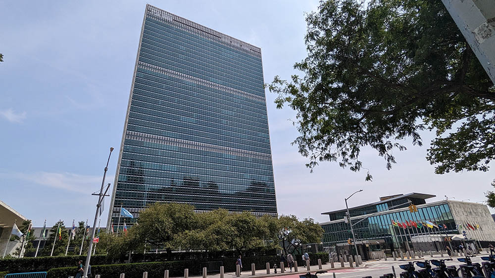 The headquarters of the United Nations in New York City (Wikimedia Commons/Horizon206)