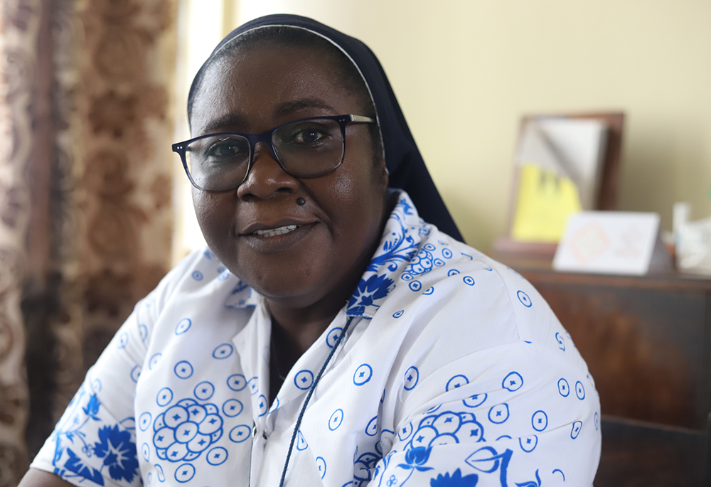 Sr. Angela Mbalu Bangura is the provincial superior of Sisters of St. Joseph of Cluny. The congregation is in three countries in West Africa — Sierra Leone, Ghana, and the Gambia. She is also the school administrator of St. Joseph Primary School in Freetown, Sierra Leone. (GSR photo/Doreen Ajiambo)