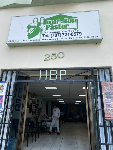 El Hogar del Buen Pastor se encuentra en el barrio Puerta de Tierra de San Juan de Puerto Rico. (Foto: GSR/Soli Salgado)