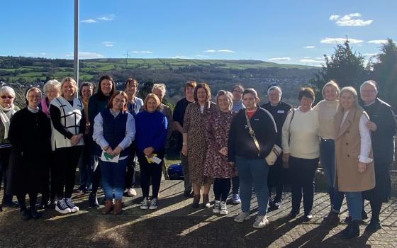 The author and sisters led the Termonbacca Carmelite Ladies' Lenten Retreat in Derry, Northern Ireland, in February. (Courtesy of Kathryn Press)