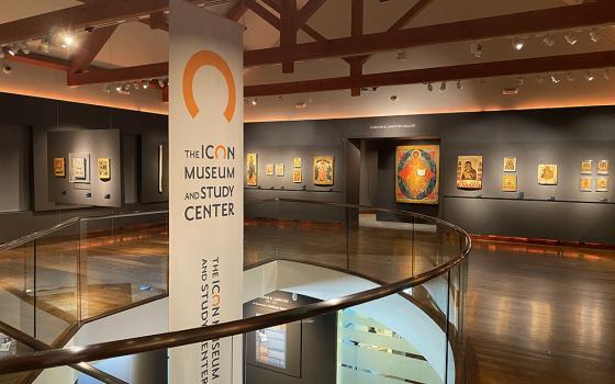 The Gordon B. Lankton Gallery located in the upper level of the Icon Museum and Study Center in Clinton, Massachusetts, the only museum in the United States devoted to icons and Eastern Christian art. (Michael Centore)