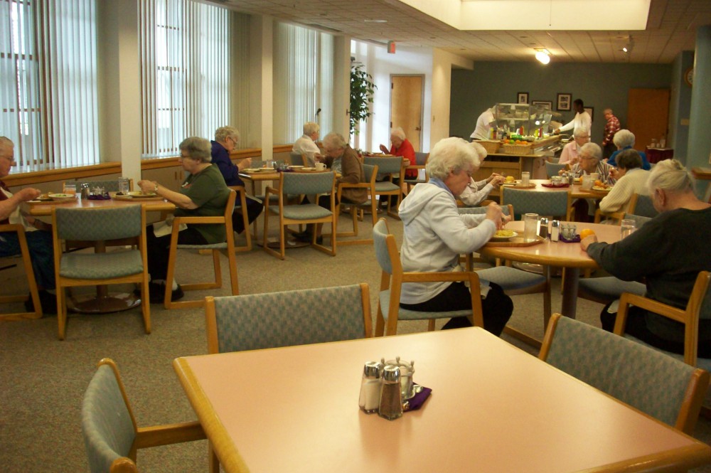 Social distancing at the Adorers of the Blood of Christ retirement center in Ruma, Illinois (Sr. Mary Alan Wurth, ASC) Social distancing at the Adorers of the Blood of Christ retirement center in Ruma, Illinois (Sr. Mary Alan Wurth, ASC)