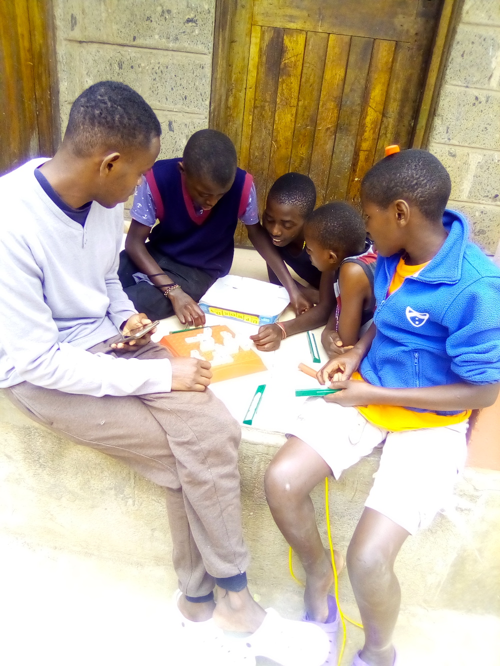 Children play at Kwetu Home of Peace in Nairobi, Kenya. The home is a rehabilitation center for street boys between the ages 8 and 14 years old. (Provided photo)