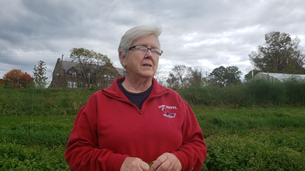 Sr. Didi Madden, a Harmony Farm co-manager,  says that farms like Harmony are making small inroads against a corporate-run food system that is probably not sustainable in the long run. (Chris Herlinger)