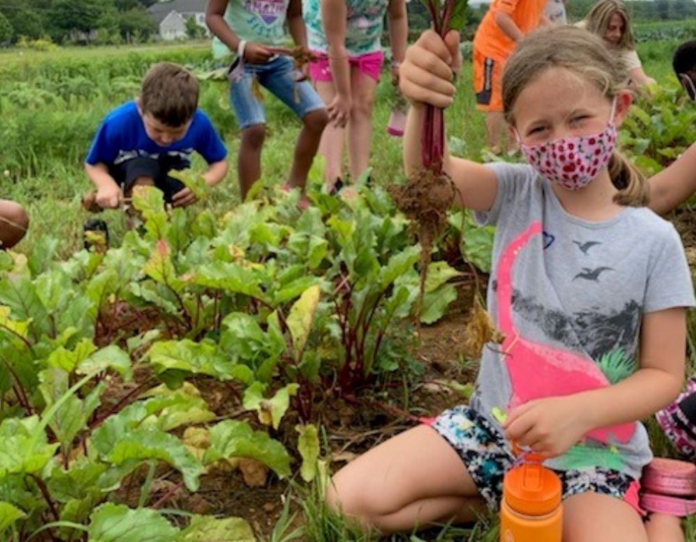 Educational programs are an important part of Monocacy Farms in Bethlehem, Penn. It's owned and managed by the School Sisters of St. Francis, U.S. Province. (Courtesy of Monocacy Farm Project) 