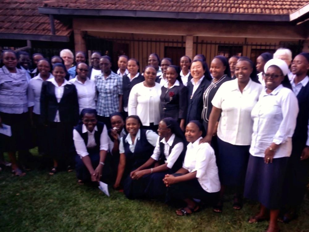 The Ursuline community in Kenyan is about 40 sisters. The oldest is 58 and the youngest is 21. About two women join the community each year. (Courtesy of Ursuline sisters in Ireland, Kenya)