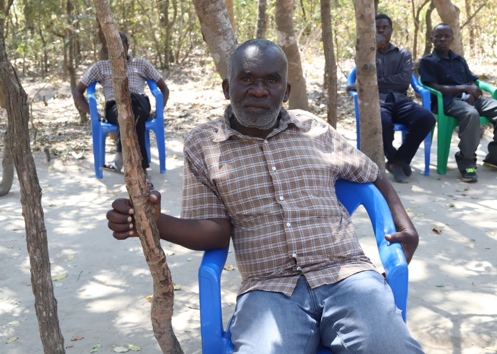 Davis Kunkeyani, a village administrator overseeing Kapiri, says deforestation is caused by many factors. (Doreen Ajiambo)