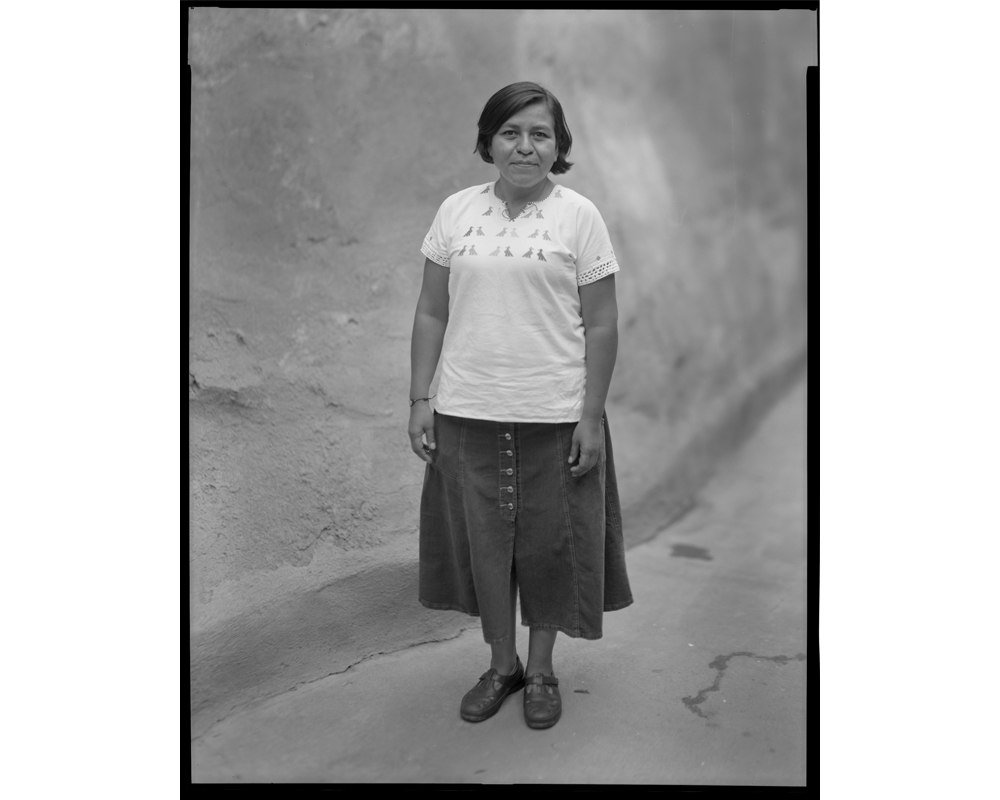 Missionary Sister of the Eucharist Luz Elena Guzman Vargas oversees the kitchen, cleaning and shelter operation in the migrant center. (Lisa Elmaleh)