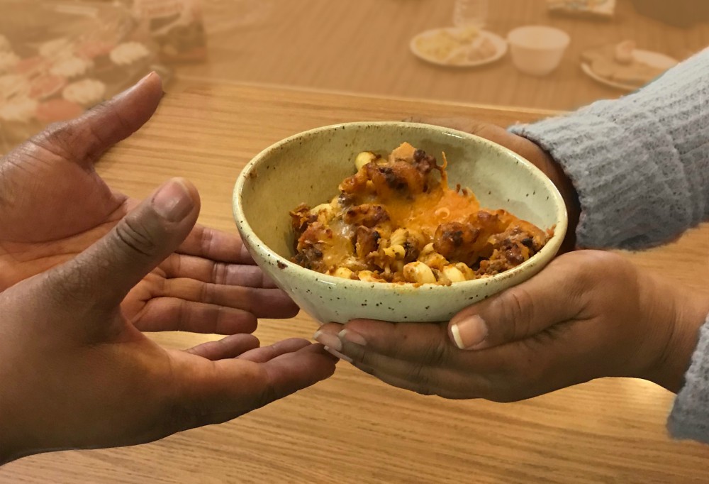 The Warming Room provides meals, showers and overnight lodging for eight women during the coldest months of December through March. (Courtesy of Benedict Center)