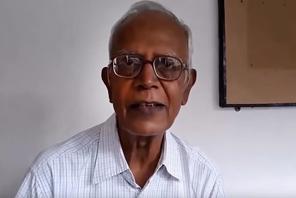 Jesuit Fr. Stan Swamy, pictured in a screenshot, who had been jailed on dubious terrorism charges since October, died July 5 at Holy Family Hospital in Mumbai, India. He had been moved to the hospital from jail in late May, under orders from a local court Jesuit Fr. Stan Swamy, pictured in a screenshot, who had been jailed on dubious terrorism charges since October, died July 5 at Holy Family Hospital in Mumbai, India. He had been moved to the hospital from jail in late May, under orders from a local court