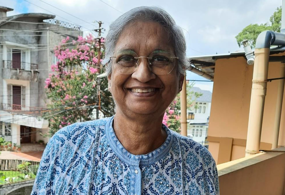 Sr. Noella de Souza, a member of the Missionaries of the Child Jesus, who studied land disputes between women religious congregations and diocesan authorities in India (Courtesy of Noella de Souza)