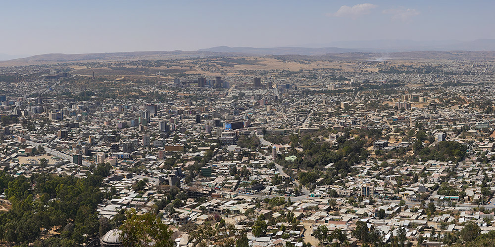 A view of Mekelle, in the Tigray region of Ethiopia (Wikimedia Commons/A. Savin)