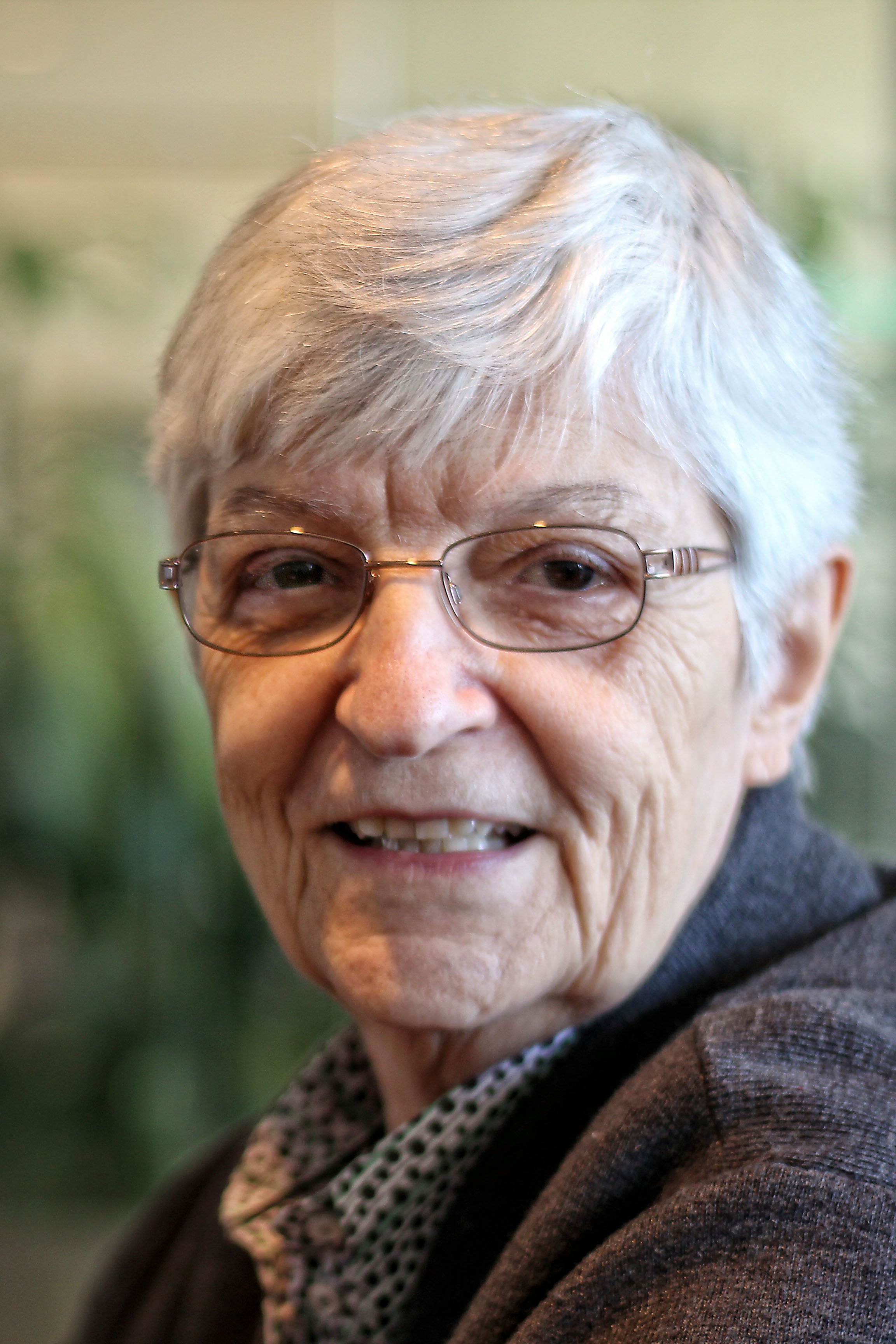 Auxiliary Sr. Suzanne Loiselle in 2019 in Montreal