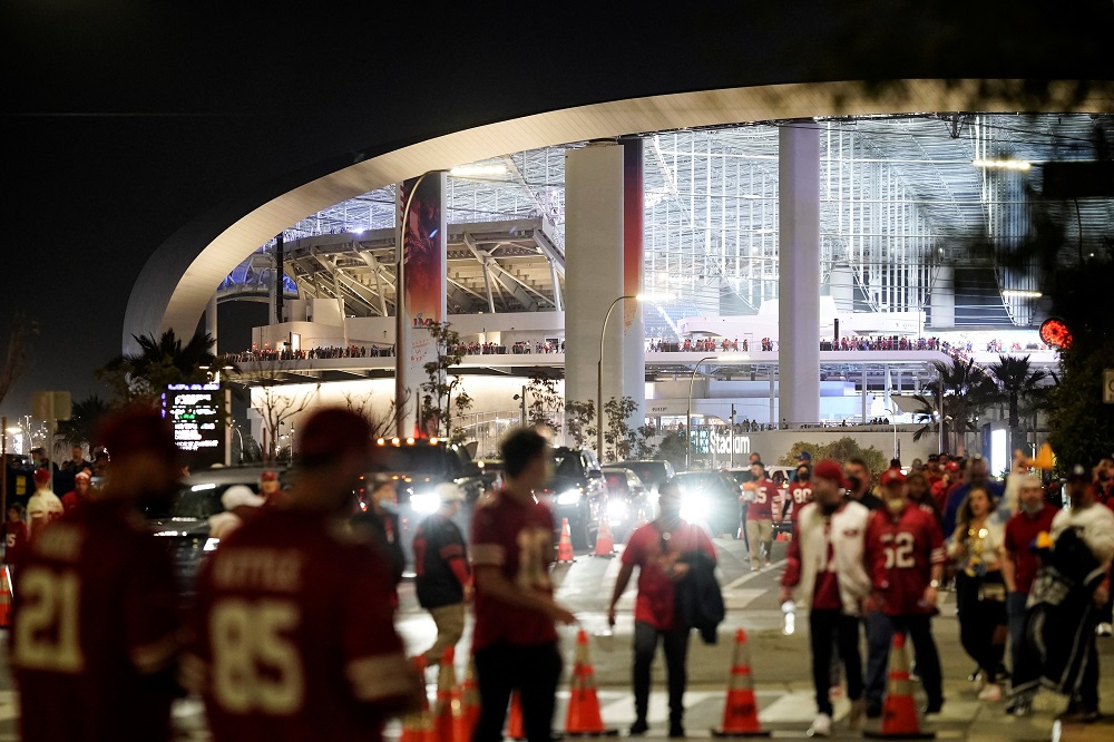 SoFi Stadium in Inglewood, California