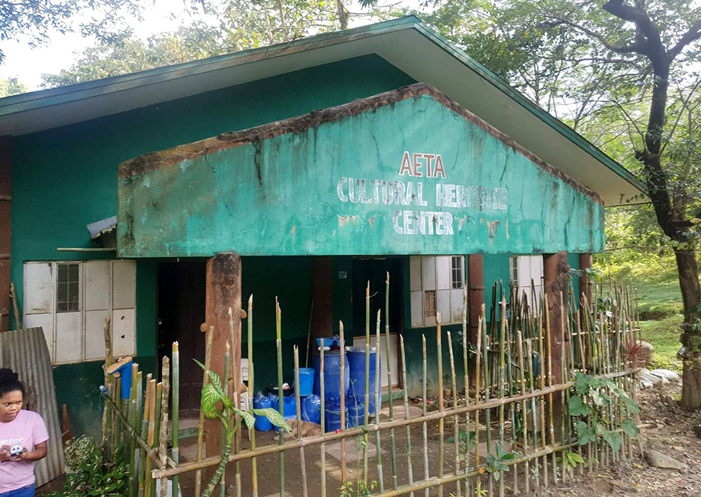 The Aeta Cultural Heritage Center at the Aeta Resettlement and Rehabilitation Center in Subic, Zambales, Philippines (Oliver Samson)