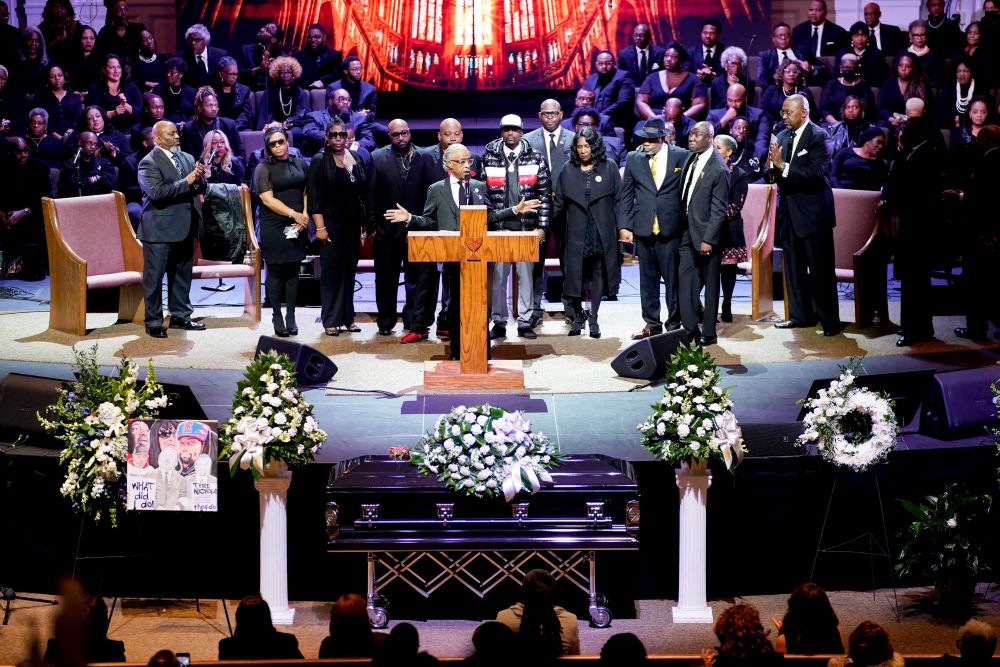 Tyre Nichols' funeral