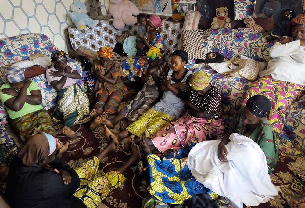 A group of women survivors in a therapy group at the Tulizeni Center in Goma, Democratic Republic of Congo (Courtesy of María de Lourdes López Munguía)