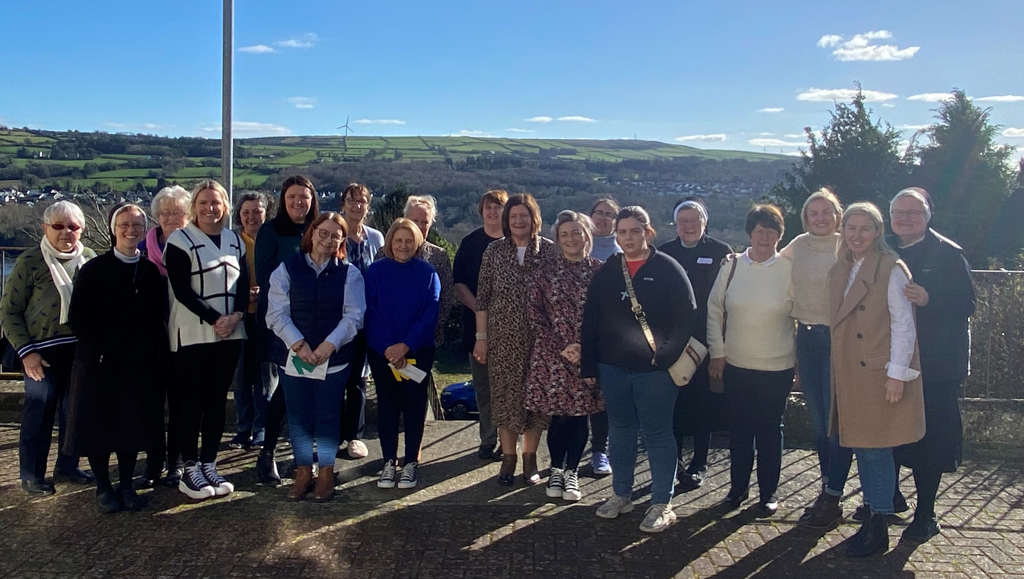 The author and sisters led the Termonbacca Carmelite Ladies' Lenten Retreat in Derry, Northern Ireland, in February. (Courtesy of Kathryn Press)