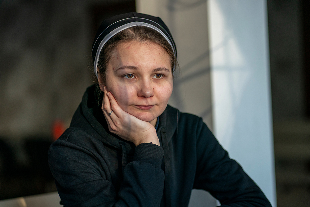 Sr. Josafata Zapotichna of the Sisters Chatechists of St. Anne in Bryukhovychy, Ukraine (Gregg Brekke)