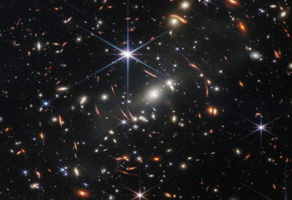 The first full-color image from NASA's James Webb Space Telescope shows the galaxy cluster SMACS 0723. Known as Webb's First Deep Field, the cluster is seen in a composite made from images at different wavelengths taken with a near-infrared camera and released July 11, 2022. (OSV News/NASA, ESA, CSA, STScI, Webb ERO Production Team, Handout via Reuters)