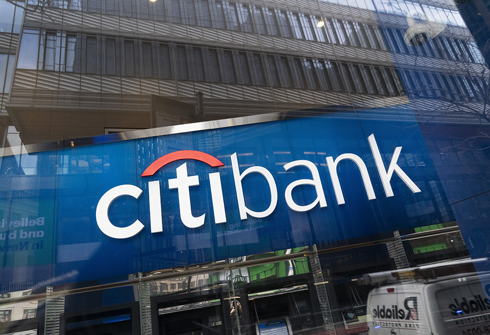 A Citibank office in New York is shown in this Wednesday, Jan. 13, 2021, file photo. Citigroup reported earnings on Friday, April 14. (AP photo/Mark Lennihan, File)
