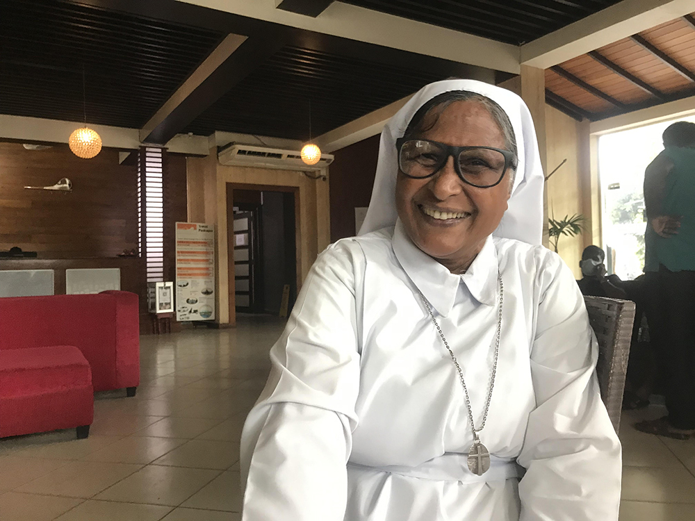 Holy Family Sr. Maria Rani Anthony Pillai, who serves as a conflict counselor in Jaffna, Sri Lanka (Thomas Scaria)