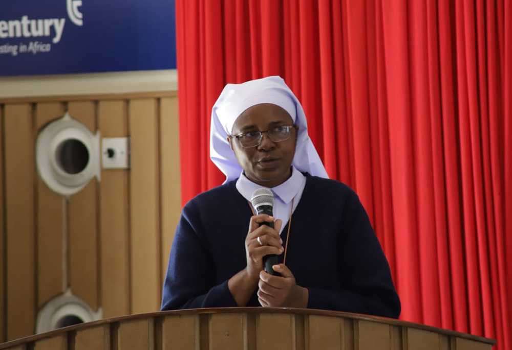 Sr. Bridgita Mwawasi Samba, a member of the Sisters of St.  Joseph of Mombasa (Wycliff Oundo)