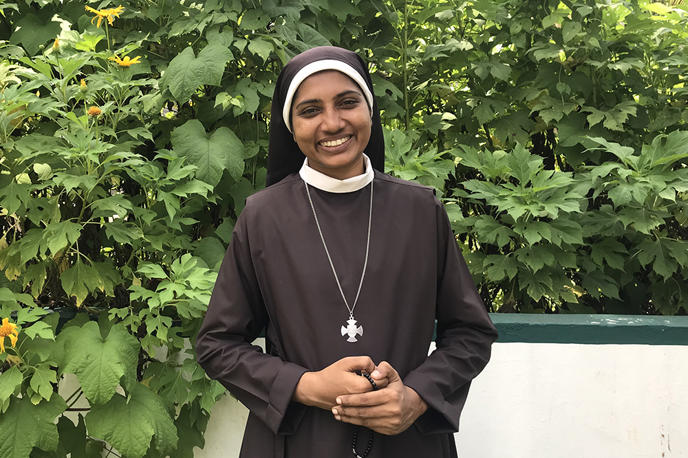 Sr. Lismy Parayil, a Congregation of Mother of Carmel sister known as the "camera nun of India" among media workers in the southwestern Indian state of Kerala (GSR photo/Ronnie Thomas)