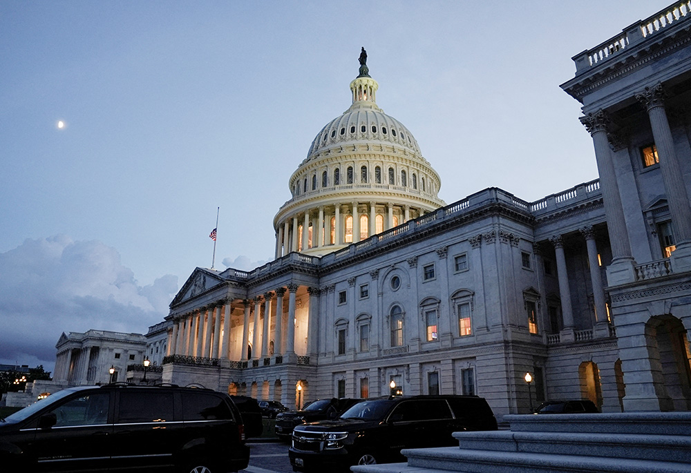 The U.S. Capitol is seen in Washington Aug. 6, 2022. (CNS/Reuters/Ken Cedeno)