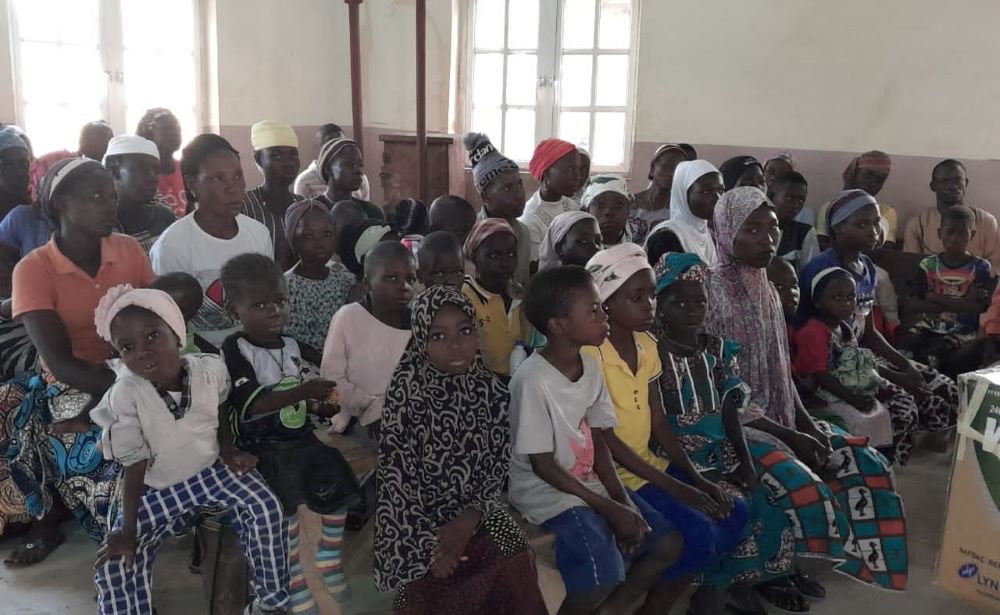 Clinic outreach/rural: The sisters of Medical Missionaries of Mary organize immunization programs for children in rural communities. (Courtesy of Medical Missionaries of Mary)