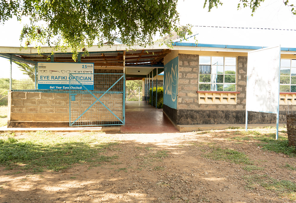 The Incarnate Word Sisters' dispensary clinic in Barpello Village is one of the few health centers in rural East Pokot providing health care and nutrition to the rural communities. The ongoing drought has led to a surge in cases of waterborne diseases and malnutrition among children and the elderly. (GSR photo/Wycliff Peter Oundo)