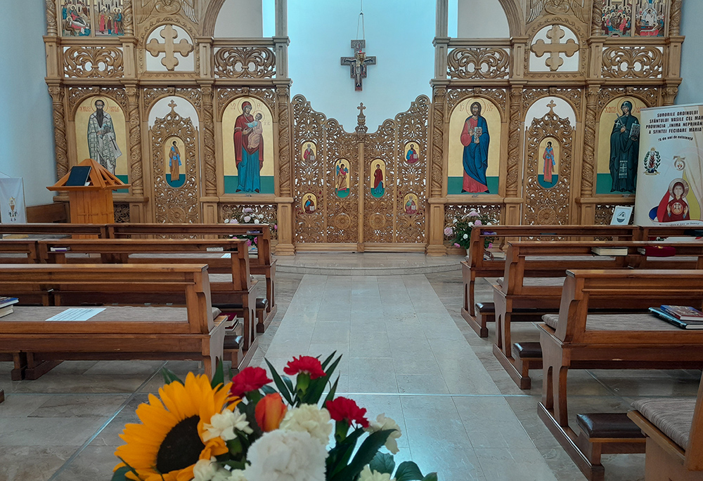 Chapel of St. Macrina Monastery of the Basilian Sisters in Romania, May 2023 in Cluj-Napoca (Courtesy of the Sisters of the Order of St. Basil the Great)