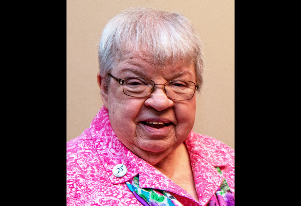 Mercy Sr. Arlene Semesky, pictured in an undated photo, was killed June 16, 2023, in East Township, Pennsylvania, when the car she was in with three other members of her order, collided with an SUV. Semesky lived at the St. Rita Parish convent in Webster, New York, in the Rochester Diocese and was to have celebrated her 60th jubilee in the religious congregation in September. (OSV News/Courtesy of Sr. Kathleen Mary O'Connell)