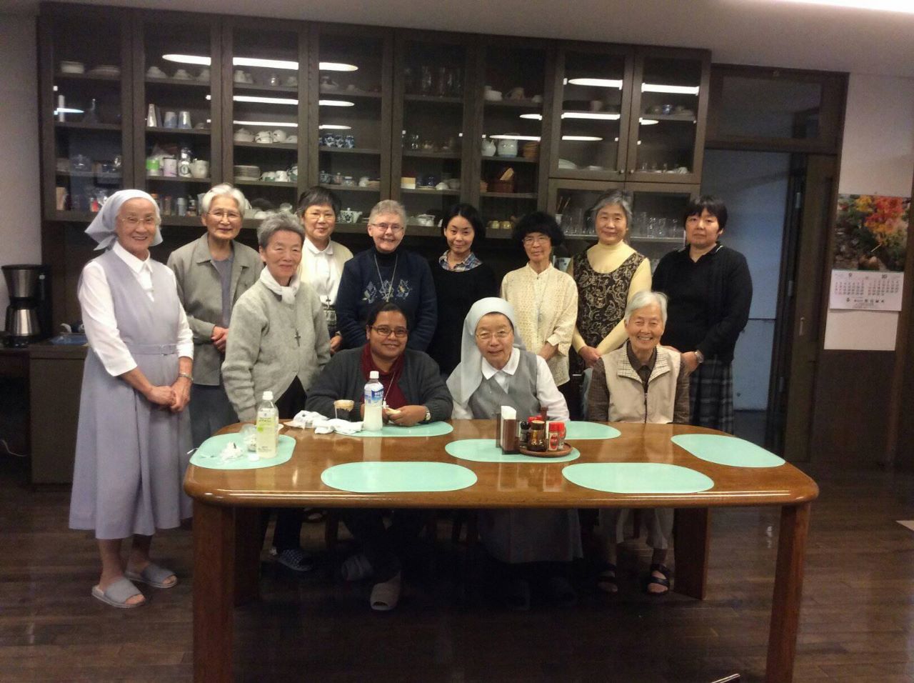 Hermanas de la Congregación de Notre-Dame en la comunidad de Tobata, Kokura, Japón. (Foto: cortesía Sandra M. Sierra F. )