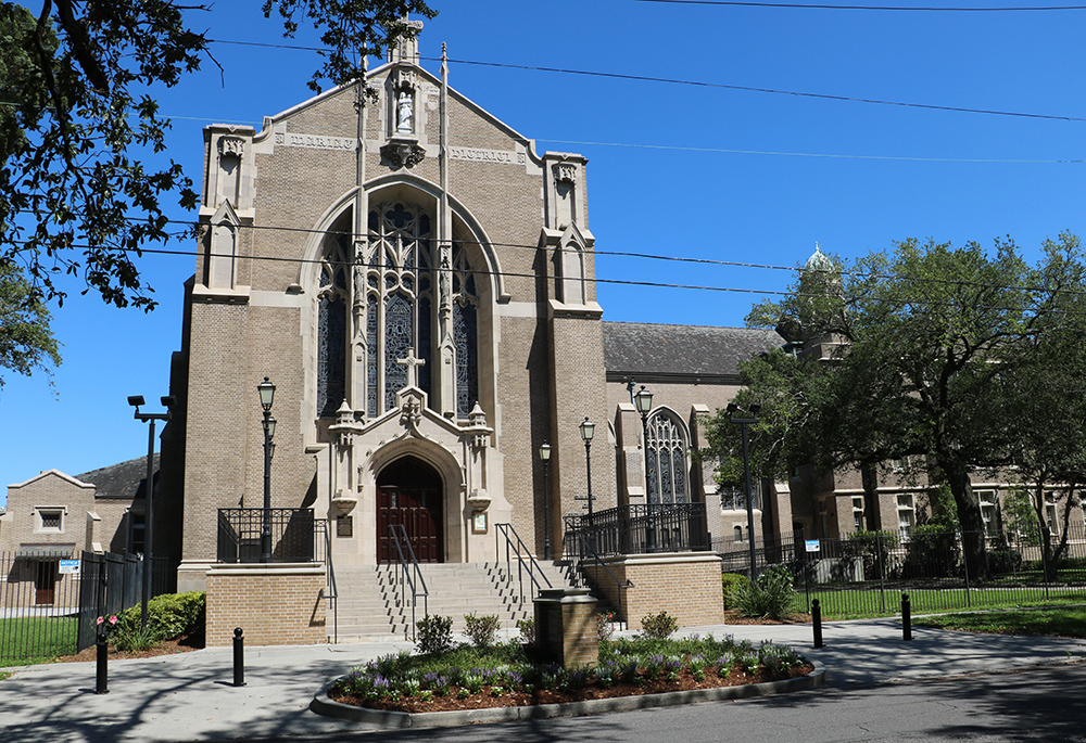 The National Votive Shrine of Our Lady of Prompt Succor is preparing to celebrate its 100th anniversary since its dedication on State Street in New Orleans. Throughout 2024, centennial celebrations will be held, including special liturgies, concerts and historical events. (Courtesy of the National Votive Shrine of Our Lady of Prompt Succor)