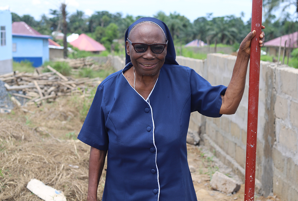 Sr. Elizabeth Onwuama of the Missionary Sisters of the Holy Rosary witnessed the civil war before she fled in 1994 for safety to Guinea and Nigeria. After the civil war was officially declared over in 2002, Onwuama returned with other sisters and began to help survivors and perpetrators recover from trauma. They also promoted forgiveness and reconciliation. (GSR photo/Doreen Ajiambo)