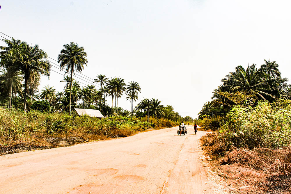 A rural road in Imo State, Nigeria (Unsplash/Nnaemeka Ugochukwu)