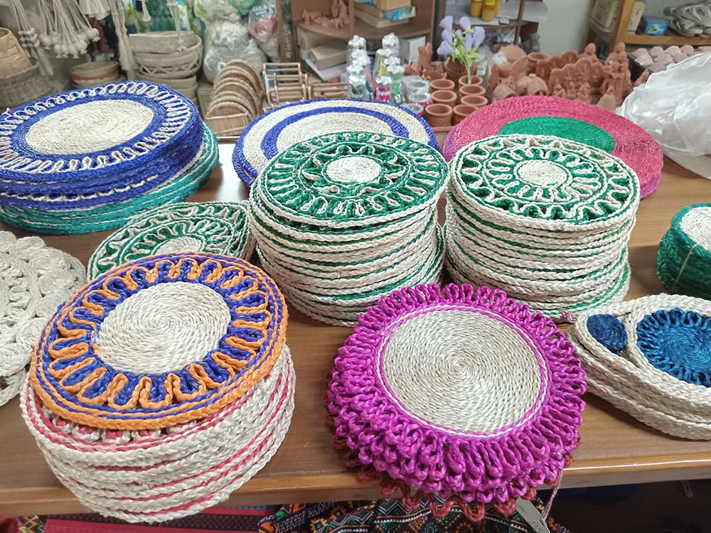 Jute crafts made by CJW artisans (Sumon Corraya)
