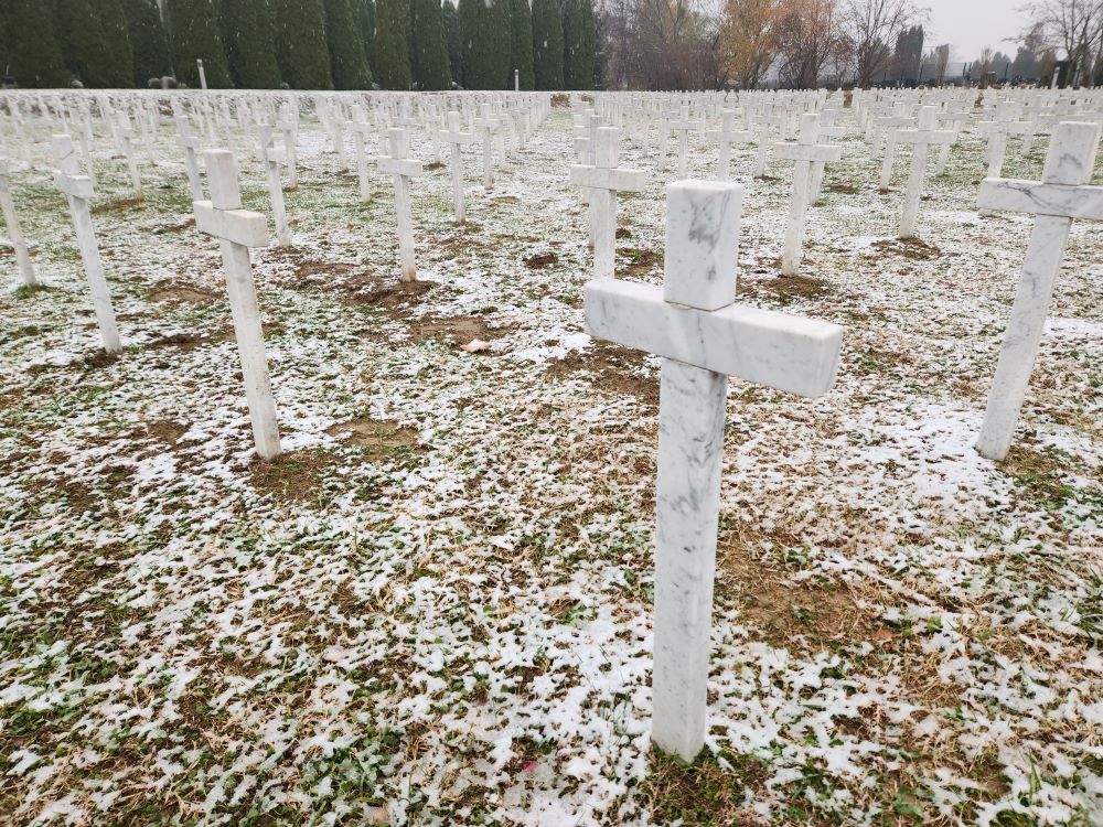 El Cementerio Nacional Conmemorativo de Vukovar (Croacia) recuerda a las víctimas de la Guerra de Independencia de Croacia, llamada Guerra de la Patria por sus habitantes. (Foto: GSR/Chris Herlinger)