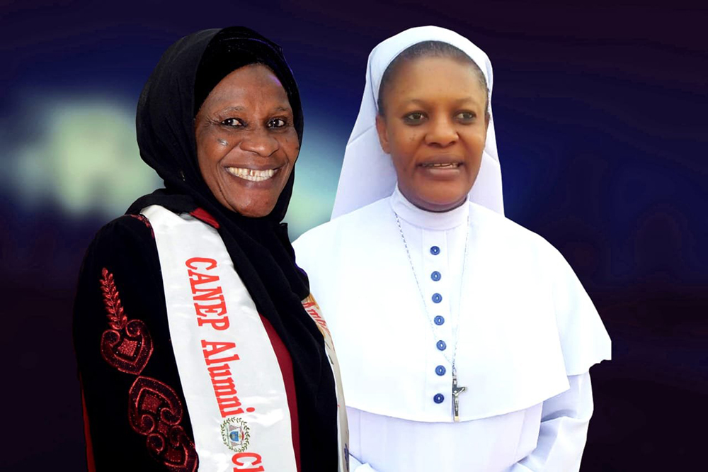 Alhaja Bola Usman, a Muslim woman who is a retired Nigerian Customs officer, and Sr. Agatha Chikelue, a member of the Congregation of Daughters of Mary Mother of Mercy, pictured in an undated photo, are building a movement of women of faith to stand up against violence and search for peaceful coexistence in Nigeria. (OSV News/Sr. Agatha Chikelue)