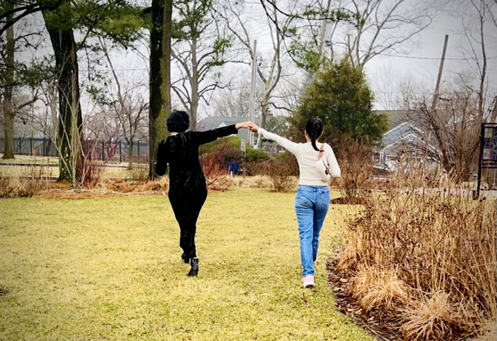 Survivors of human trafficking enjoy the outdoors during a LifeWay Network outing. (Courtesy of LifeWay Network)