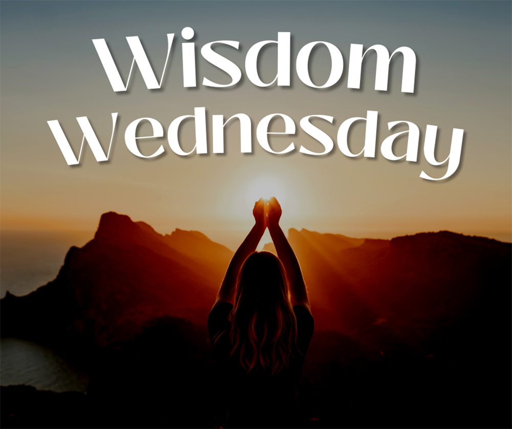 Wisdom Wednesday logo (GSR graphic/Alyssa Beatty)