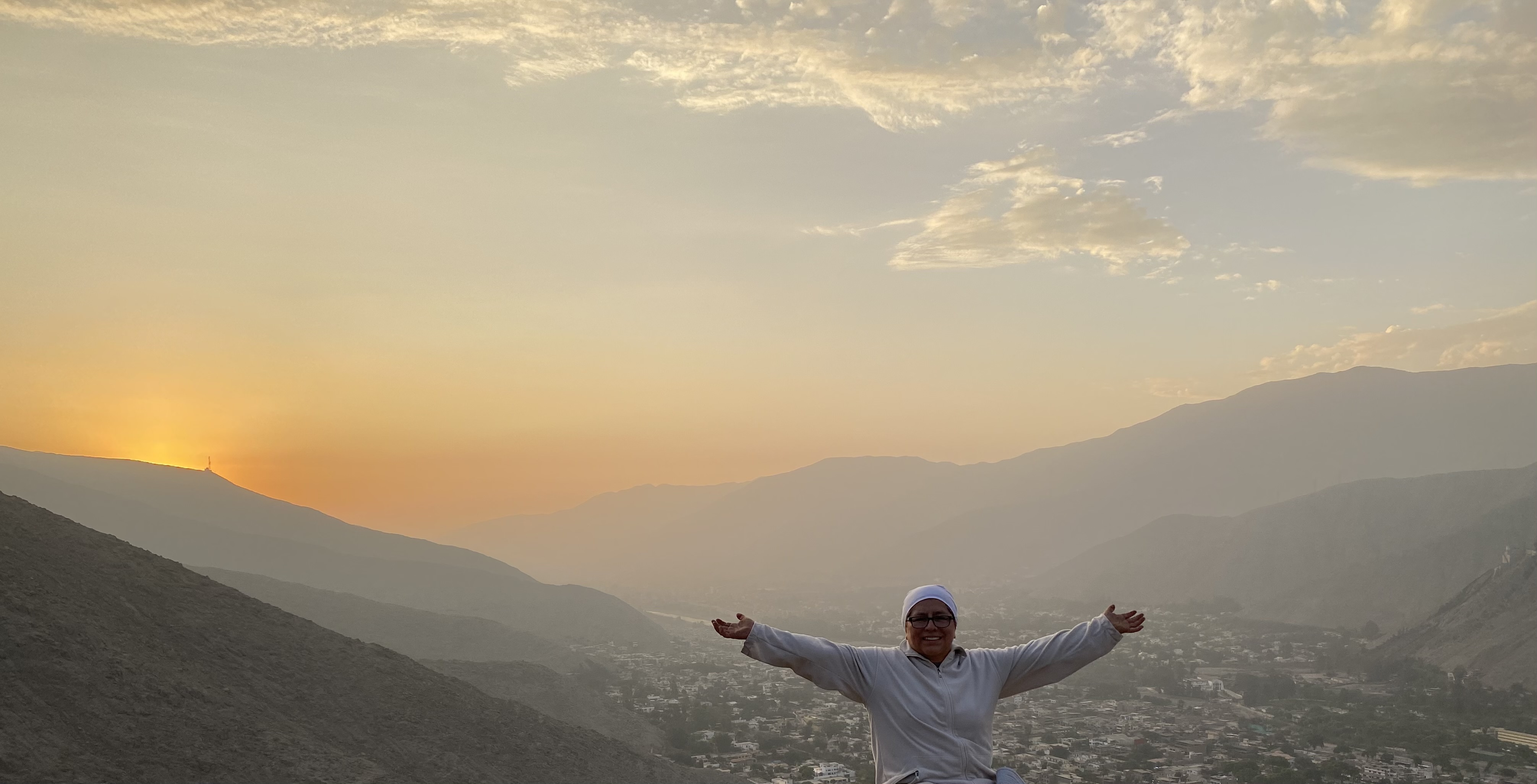 "La contemplación de la creación se reveló [durante el retiro espiritual en Lima] como una experiencia que hablaba de la belleza, el orden, la pequeñez y grandeza de Dios": Hna. Marlene Quispe (Foto: cortesía Hna. Inés Menocal)