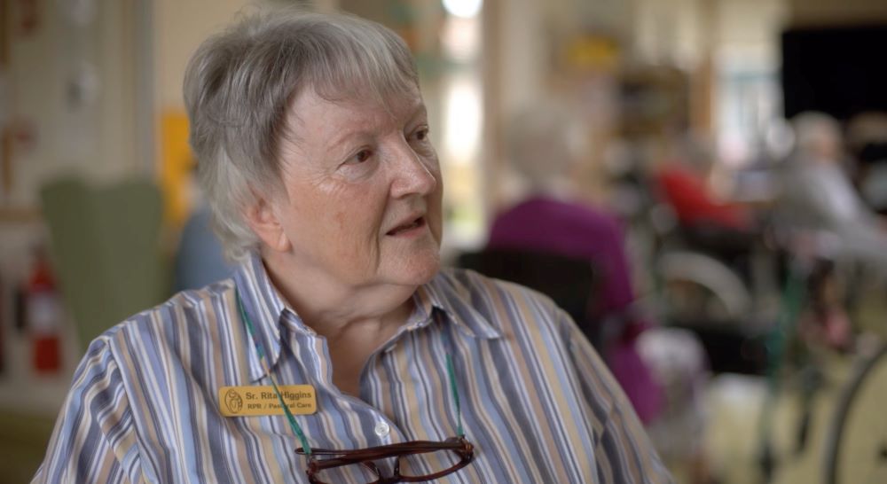 Sr. Rita Higgins is a member of the Medical Missionaries of Mary, an order founded in 1937 that provides medical services worldwide.