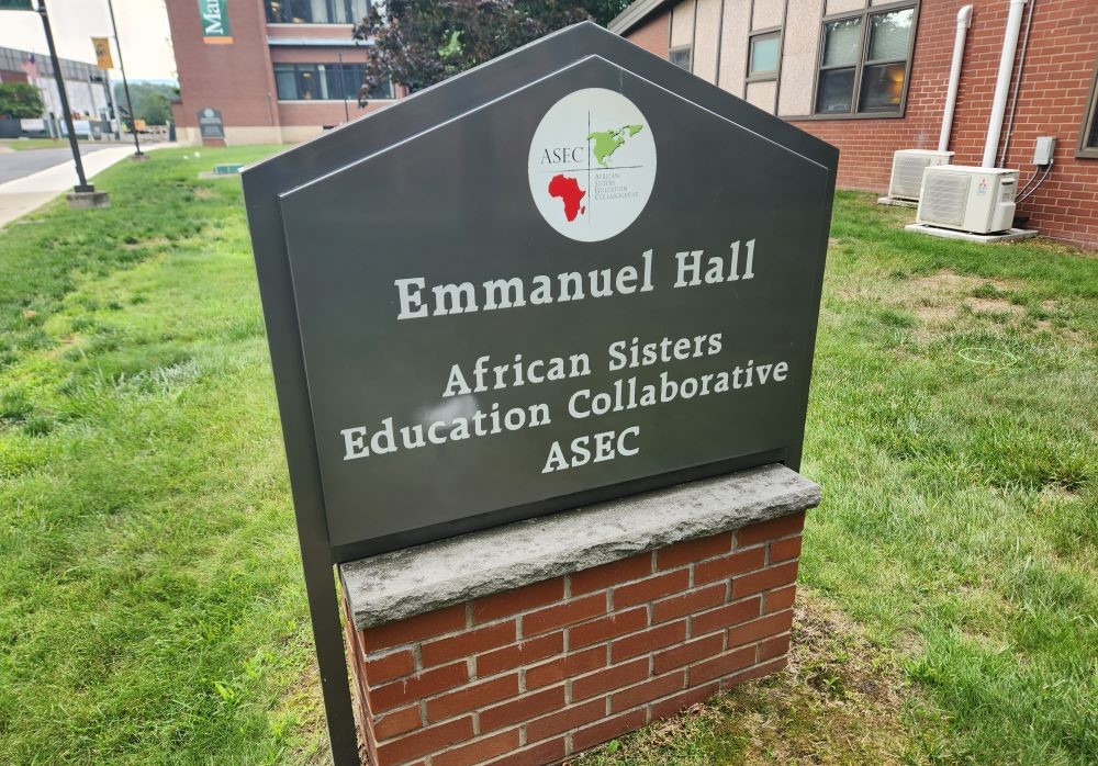 The African Sisters Education Collaborative, or ASEC, is located on the campus of Marywood University in Scranton, Pennsylvania. The African Sisters Education Collaborative, or ASEC, is located on the campus of Marywood University in Scranton, Pennsylvania.