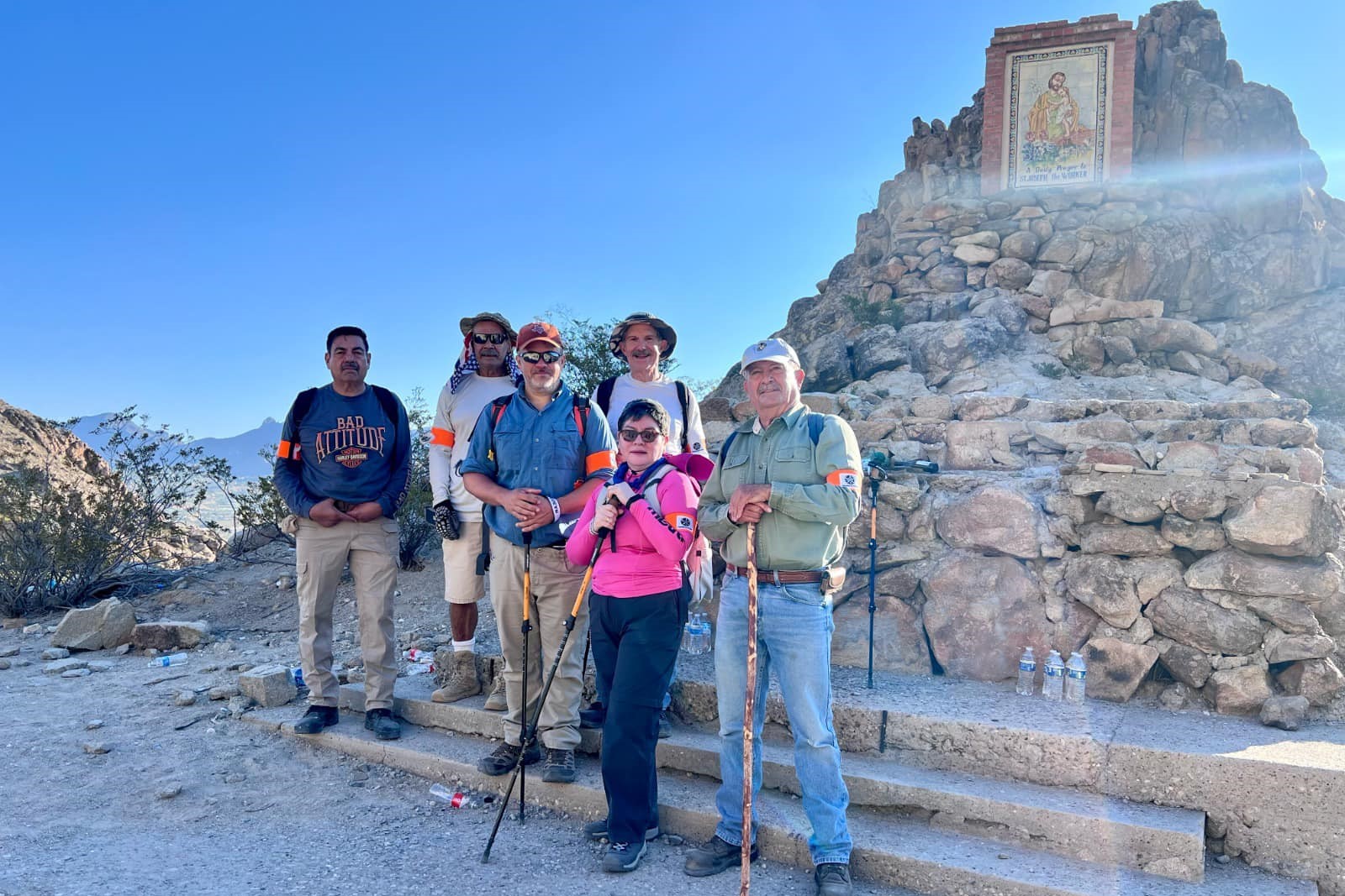 On Mount Cristo Rey, Sr. Leticia Gutiérrez sensed that this was a theological place where God reveals and manifests himself. (Courtesy of Leticia Gutiérrez Valderrama)