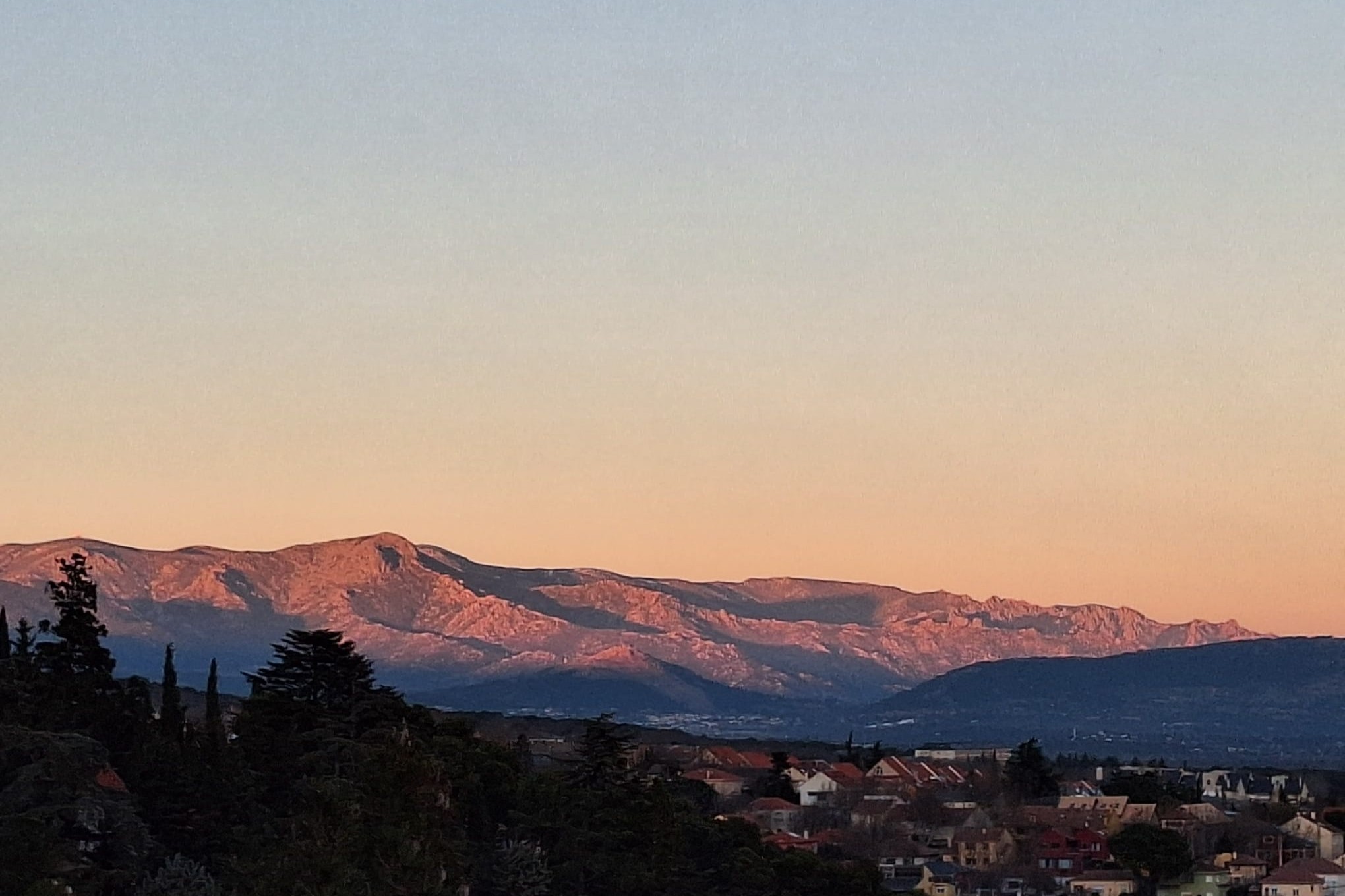 Vistas desde San Lorenzo del Escorial, Madrid, España. Vistas desde San Lorenzo del Escorial, Madrid, España. (Foto: Carmen Notario)