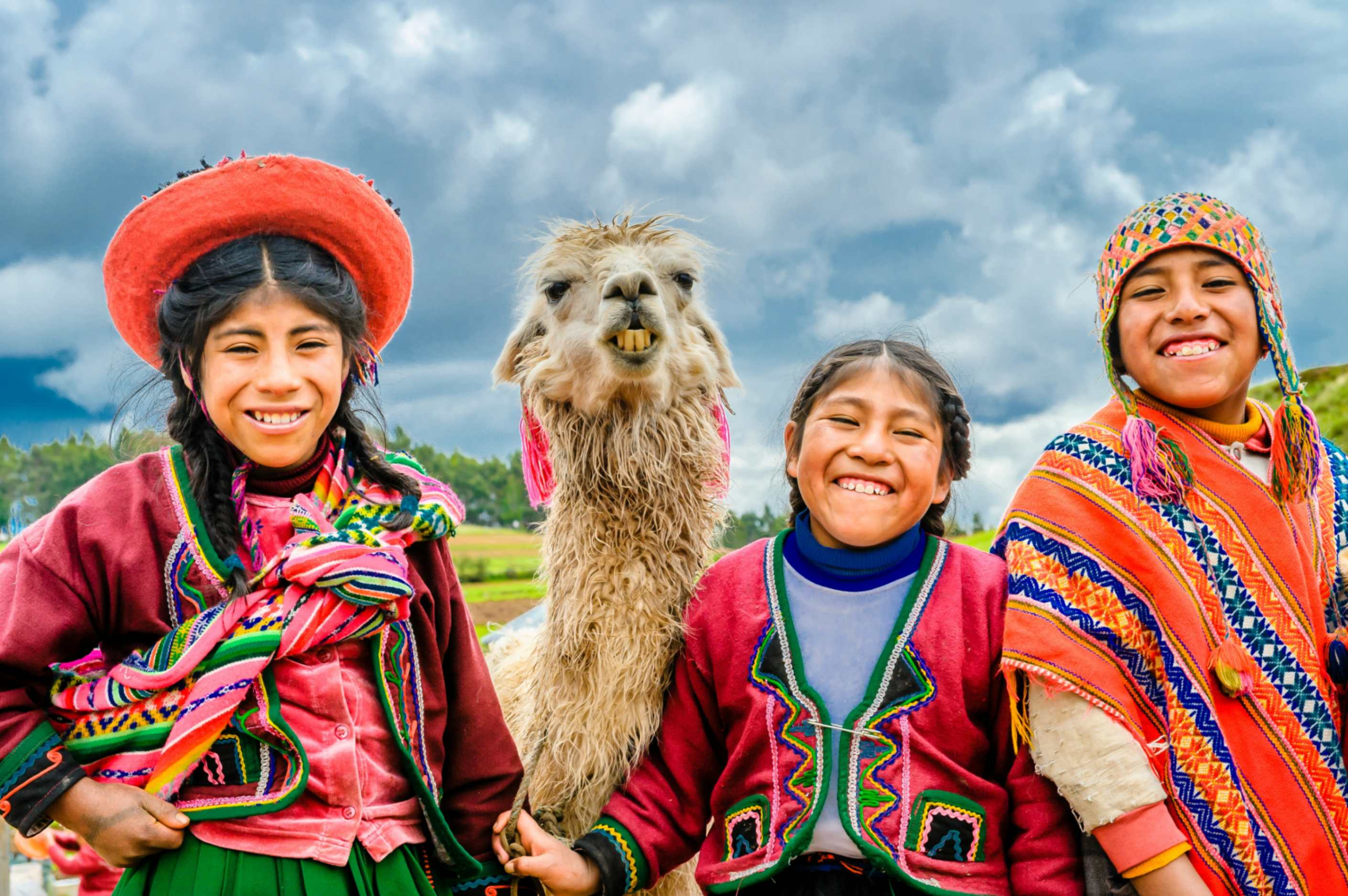 Group of children in Cusco, Peru Group of children in Cusco, Peru (Unsplash/Alexander Schimmeck)